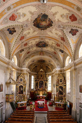 Italien - Welsberg-Taisten - Pfarrkirche zur Heiligen Margareth - Innenansicht