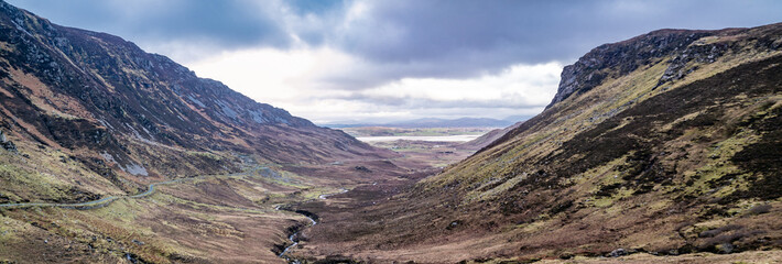Granny's pass is close to Glengesh Pass in Country Donegal, Ireland.