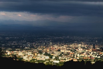 panoramic view of the city