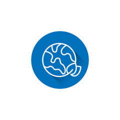 Earth. Earth environment icon. Earth day icon. Earth day vector. Earth day icon sign for logo, web, app, UI.