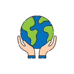 Ecology. World environment icon. Eco Friendly icon. Ecology vector. Ecology icon vector.