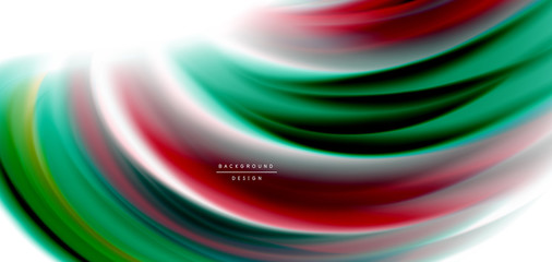 Silk smooth lines on white, liquid fluid color waves. Vector Illustrations For Wallpaper, Banner, Background, Card, Book, Illustration, landing page, cover, placard, poster, banner, flyer, design