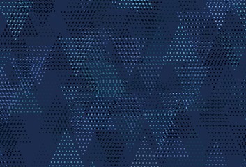 Light Blue, Green vector backdrop with lines, circles.