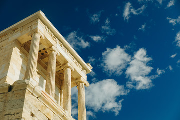 Fototapeta premium Greek ancient temple of the gods