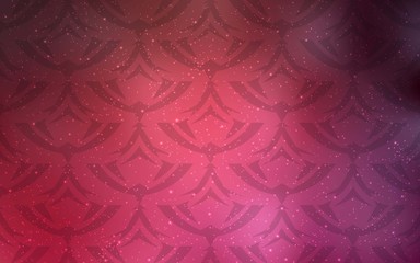 Light Pink, Red vector texture with triangular style. Glitter abstract illustration with triangular shapes. Pattern for commercials.