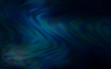 Dark BLUE vector background with galaxy stars. Modern abstract illustration with Big Dipper stars. Pattern for futuristic ad, booklets.
