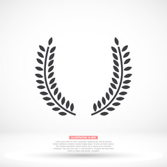 Settings vector icon , lorem ipsum Flat design