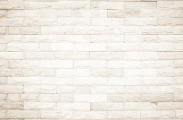 Cream and white wall texture background, brick stone pattern modern decor home and vintage...