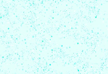 Light Green vector texture with abstract forms.