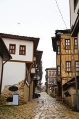 Traditional ottoman houses in Safranbolu, Turkey. Safranbolu is under protection of UNESCO World Heritage Site