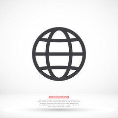 World Vector icon design 10 eps illustration
