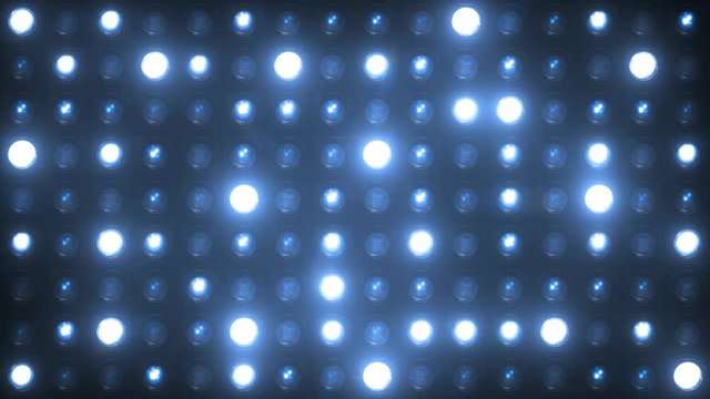 Blue Lights Flashing Wall Blinking Lights  Board VJ Stage 4K Floodlight Disco Lights Flashlights 