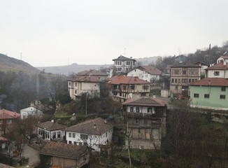 Fototapeta premium Traditional ottoman houses in Safranbolu, Turkey