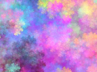 Modern colorful abstract fractal background