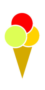 Naklejki ice cream vector