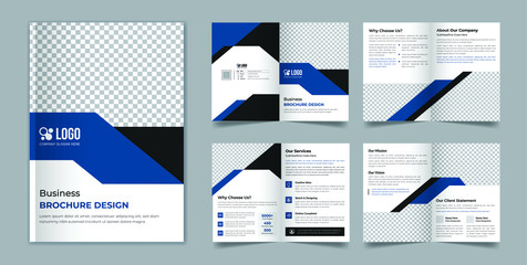 Corporate 8 page brochure design
