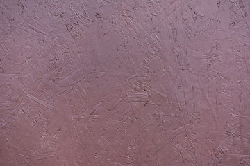 OSB board painted with brown paint. Decorative abstract background