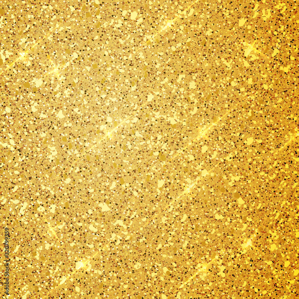 Wall mural gold glitter texture. design element. vector illustration,eps 10.