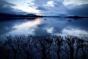 Moody Loch Lomond Sunrise