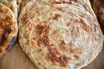 Anatolian breads on the shelf for sale