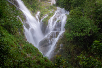 Obraz premium waterfall in forest