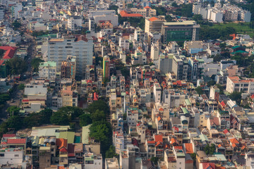 Fototapeta na wymiar City scape of Ho Chi Minh, Vietnam