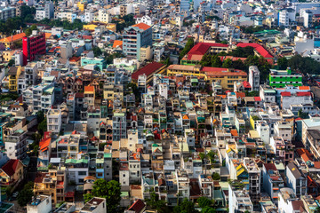 City scape of Ho Chi Minh, Vietnam