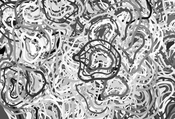 Light Gray vector pattern with random forms.