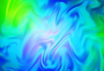 Light Blue, Green vector abstract blurred layout. Shining colored illustration in smart style. Completely new design for your business.