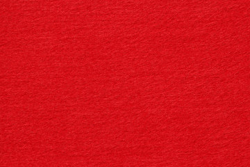 Red felt texture background