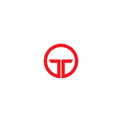 T letter vector logo design.