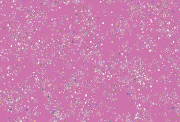 Light Multicolor vector texture with abstract forms.