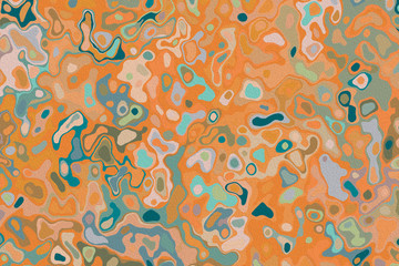 Abstract oil art painting. Colorful Fluid art background. Marbled effect Liquid inks template for your design