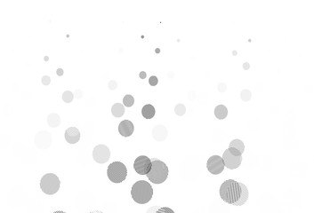 Light Gray vector texture with disks.