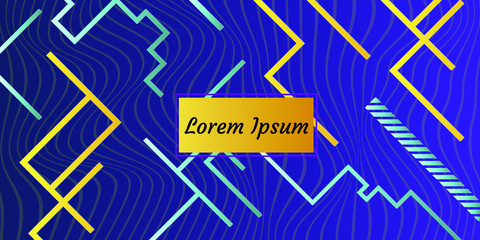 Abstract vector pattern gradient background templates. Modern geometric design with minimal geometric shapes