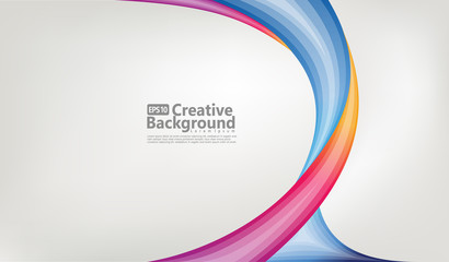 Trendy geometric background. 3d Fluid shape illustration. Eps10 vector.