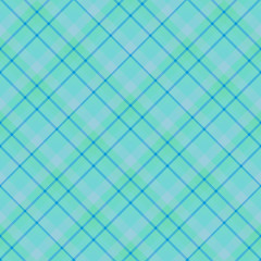 Seamless pattern in cute light and dark blue and light green colors for plaid, fabric, textile, clothes, tablecloth and other things. Vector image. 2