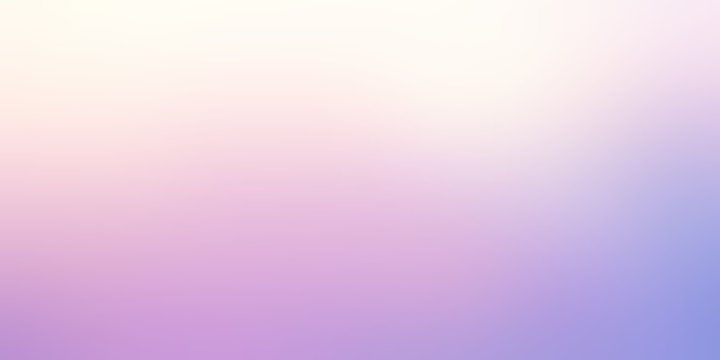 Romantic fantasy sweet sky abstract ilustration. Empty banner. Pink lilac blue gradient background. 