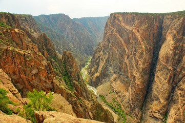 Black Canyon of the Gunnison National Park  - an American national park located in western Colorado .