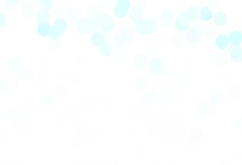 Light Green vector template with circles.