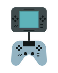 video game portable with control