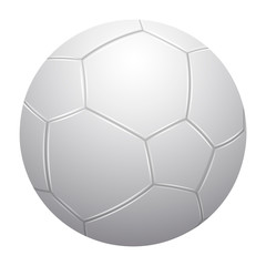 Fototapeta premium Isolated realistic soccer ball
