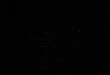 Dark Red vector background with signs of alphabet.