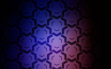 Obraz premium Dark Pink, Blue vector backdrop with bent lines. Colorful illustration in abstract style with gradient. Abstract style for your business design.