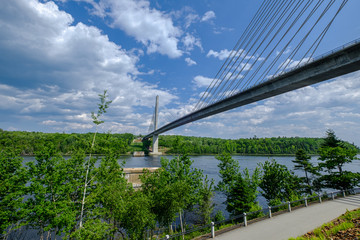 The Penobscot Narrows Bridge and Observatory