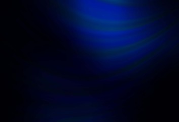 Dark BLUE vector glossy abstract backdrop. Creative illustration in halftone style with gradient. Blurred design for your web site.