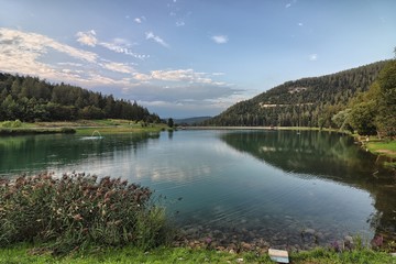 Coredo lake, Val di Non, Trentino-Alto Adige, Italy