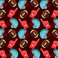 american football sport pattern background © Gstudio