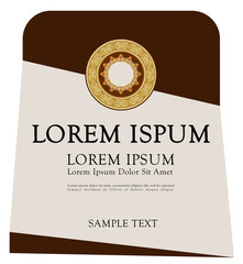 Wine italy label black graphic illustration Amarone and Prosecco