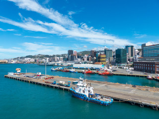 Harbour and Skyline Marlborough Marlborough Sounds New Zealand